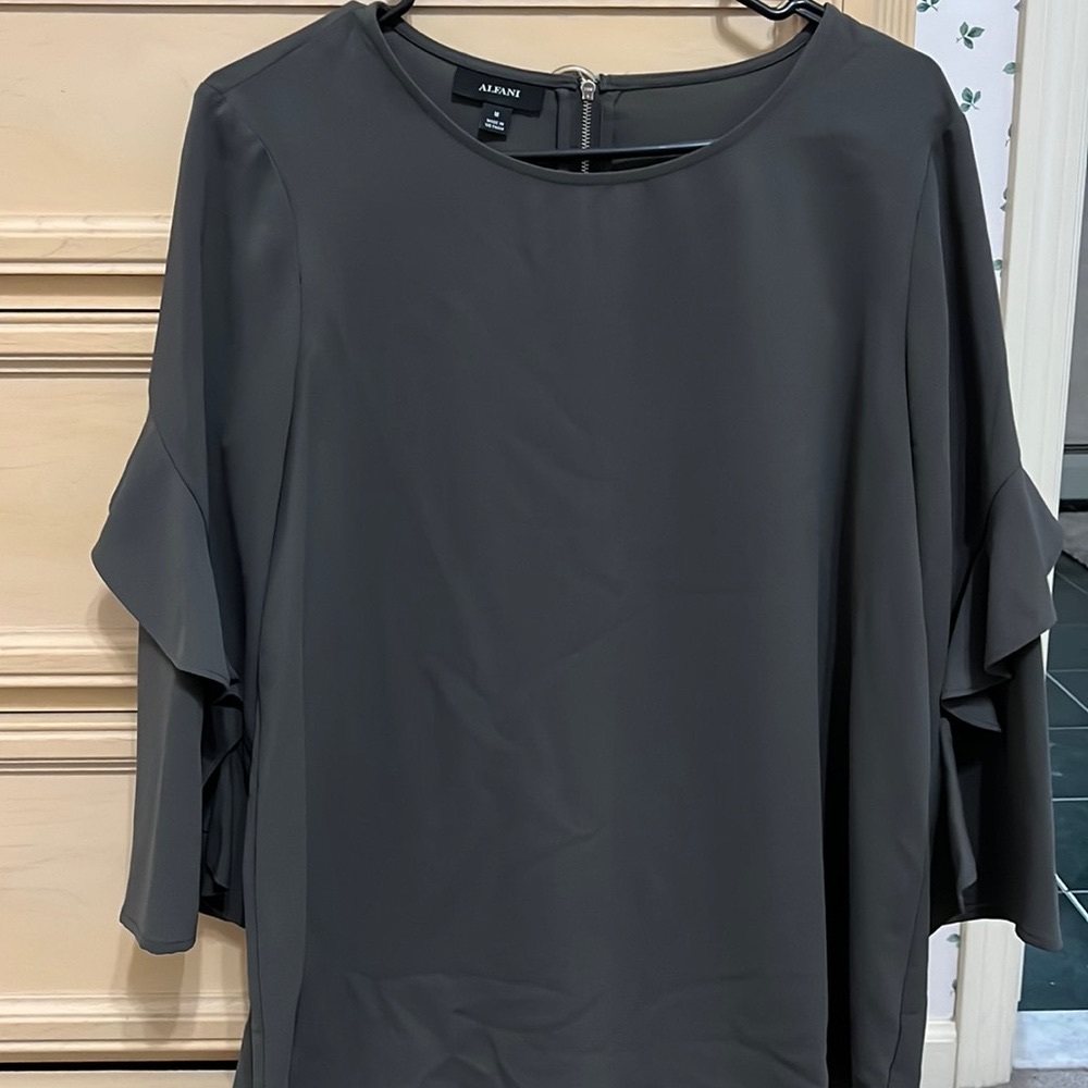 Alfani blouse/Olive green.